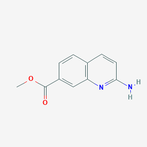 Methyl 2-aminoquinoline-7-carboxylate