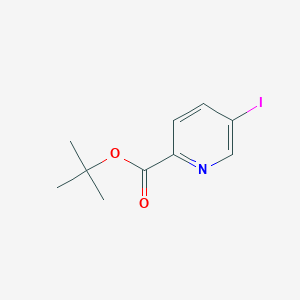 molecular formula C10H12INO2 B8052655 tert-Butyl 5-iodopicolinate 