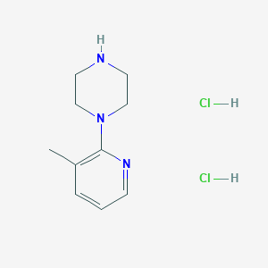 1-(3-Methylpyridin-2-yl)piperazine dihydrochloride