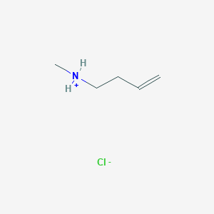 molecular formula C5H12ClN B8052667 N-Methyl but-3-enyl amine hydrochloride 