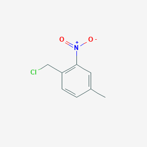 molecular formula C8H8ClNO2 B8052694 1-(Chloromethyl)-4-methyl-2-nitrobenzene 
