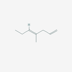 molecular formula C8H14 B080527 4-Methyl-1,4-heptadiene CAS No. 13857-55-1