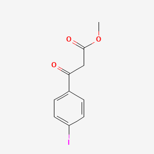 molecular formula C10H9IO3 B8052784 Methyl 3-(4-iodophenyl)-3-oxopropanoate 