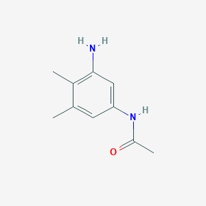 molecular formula C10H14N2O B8052831 N-(3-amino-4,5-dimethylphenyl)acetamide 