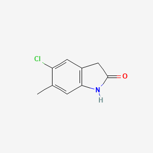 molecular formula C9H8ClNO B8052833 5-Chloro-6-methylindolin-2-one 