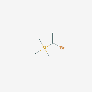 molecular formula C5H11BrSi B080529 (1-Bromovinyl)trimethylsilane CAS No. 13683-41-5