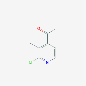 1-(2-Chloro-3-methylpyridin-4-YL)ethanone