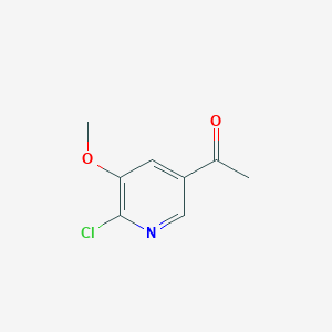 1-(6-Chloro-5-methoxypyridin-3-yl)ethanone