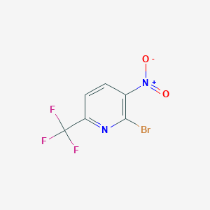 2-Bromo-3-nitro-6-(trifluoromethyl)pyridine