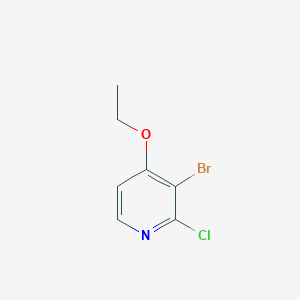 3-Bromo-2-chloro-4-ethoxypyridine