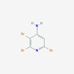 molecular formula C5H3Br3N2 B8052999 2,3,6-Tribromopyridin-4-amine 