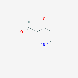molecular formula C7H7NO2 B8053010 1-Methyl-4-oxo-1,4-dihydropyridine-3-carbaldehyde 