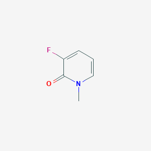molecular formula C6H6FNO B8053056 3-Fluoro-1-methylpyridin-2(1H)-one 
