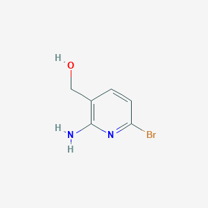 molecular formula C6H7BrN2O B8053184 (2-Amino-6-bromopyridin-3-yl)methanol 