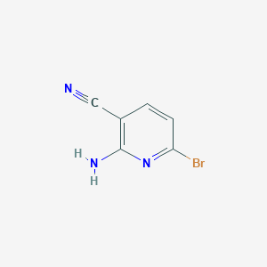 molecular formula C6H4BrN3 B8053189 2-Amino-6-bromonicotinonitrile 