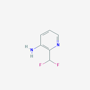 molecular formula C6H6F2N2 B8053213 2-(Difluoromethyl)pyridin-3-amine 
