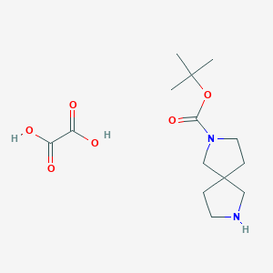 Tert-butyl 2,7-diazaspiro[4.4]nonane-2-carboxylate oxalate