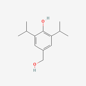 molecular formula C13H20O2 B8053313 4-(羟甲基)-2,6-二异丙基苯酚 
