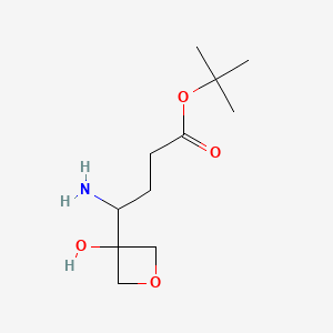 molecular formula C11H21NO4 B8053367 CID 163325199 