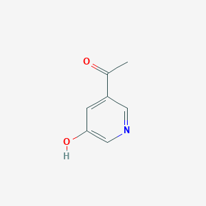 molecular formula C7H7NO2 B8053691 1-(5-Hydroxypyridin-3-yl)ethanone 