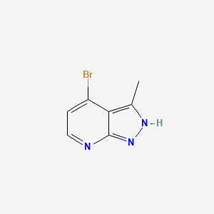 4-Bromo-3-methyl-1H-pyrazolo[3,4-b]pyridine