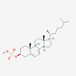 molecular formula C27H44O4S B080539 7-Dehydrocholesterol-3-sulfate ester CAS No. 10529-44-9