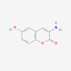 molecular formula C9H7NO3 B8053932 3-Amino-6-hydroxy-2H-chromen-2-one CAS No. 240113-83-1