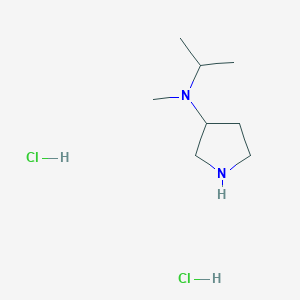 molecular formula C8H20Cl2N2 B8054026 N-Isopropyl-N-methylpyrrolidin-3-amine dihydrochloride 