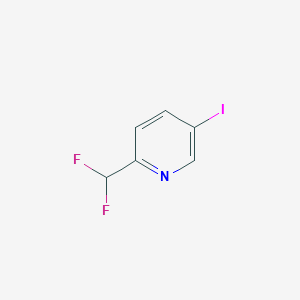 2-(Difluoromethyl)-5-iodopyridine