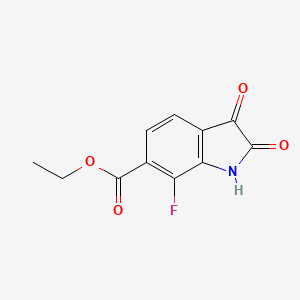 Ethyl 7-fluoro-2,3-dioxoindoline-6-carboxylate