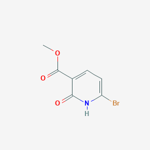 molecular formula C7H6BrNO3 B8054207 Methyl 6-bromo-2-oxo-1,2-dihydropyridine-3-carboxylate 