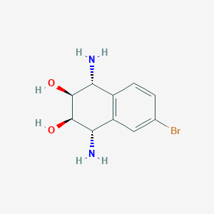 (1R,2S,3R,4S)-1,4-diamino-6-bromo-1,2,3,4-tetrahydronaphthalene-2,3-diol