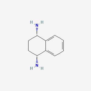 molecular formula C10H14N2 B8054485 (1R,4S)-1,2,3,4-tetrahydronaphthalene-1,4-diamine (racemic) 