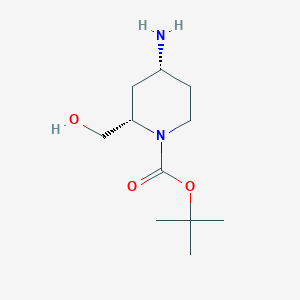 molecular formula C11H22N2O3 B8054551 CID 124703608 