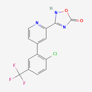 molecular formula C14H7ClF3N3O2 B8054644 CID 58360522 