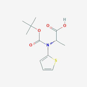 molecular formula C12H17NO4S B8054729 N-Boc-噻吩基丙氨酸 