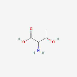 molecular formula C4H9NO3 B8054751 (3S)-2-氨基-3-羟基丁酸 