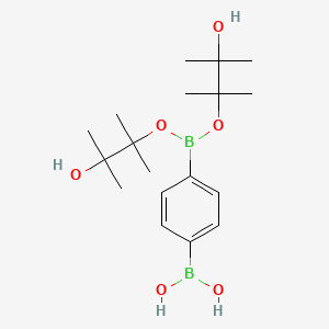 [4-Bis[(3-hydroxy-2,3-dimethylbutan-2-yl)oxy]boranylphenyl]boronic acid