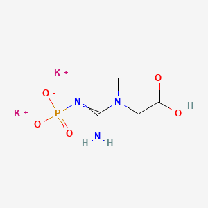 potassium N-(carboxymethyl)-N-methylcarbamimidoylphosphoramidate