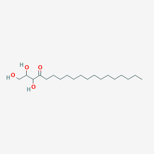 molecular formula C19H38O4 B8055204 1,2,3-Trihydroxynonadecan-4-one 