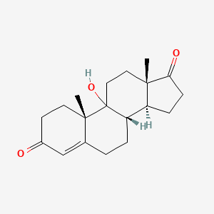molecular formula C19H26O3 B8055214 9-羟基雄甾-4-烯-3,17-二酮 