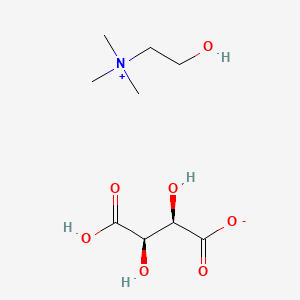 molecular formula C9H19NO7 B8055312 酒石酸胆碱 