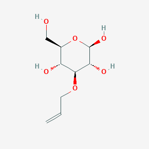(2R,3r,4s,5r,6r)-4-allyloxy-6-(hydroxymethyl)tetrahydropyran-2,3,5-triol