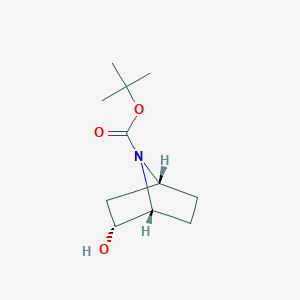 molecular formula C11H19NO3 B8055407 Tert-butyl (1R,2R,4R)-2-hydroxy-7-azabicyclo[2.2.1]heptane-7-carboxylate 
