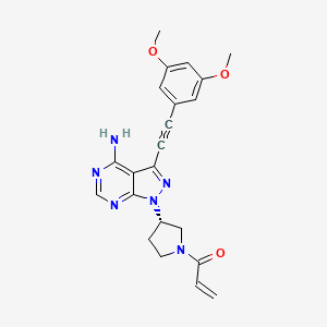 molecular formula C22H22N6O3 B8055466 Futibatinib CAS No. 1814961-20-0