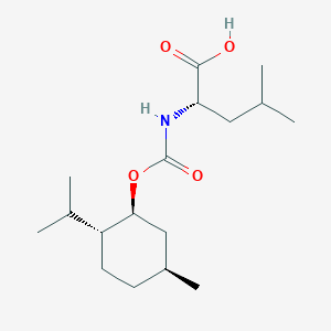 molecular formula C17H31NO4 B8055615 (+)-Men-Leu-OH 