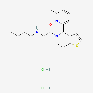 molecular formula C20H29Cl2N3OS B8055707 RUSKI-201dihydrochloride 