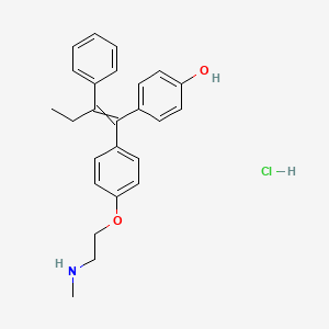 molecular formula C25H28ClNO2 B8055714 Endoxifen (Z-isomer hydrochloride) 