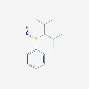 molecular formula C13H21NS B8055729 [(1-Isopropyl-2-methylpropyl)sulfinimidoyl]benzene 
