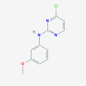 molecular formula C11H10ClN3O B8055753 4-Chloro-n-(3-methoxyphenyl)-2-pyrimidinamine 
